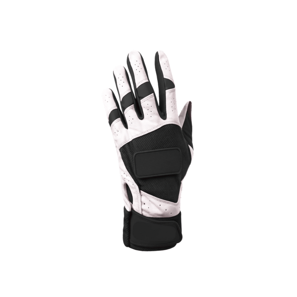 SCS Pro Power Batting Glove - Black Combine Red
